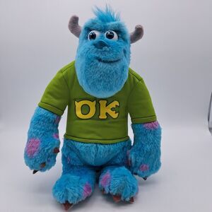Disney 12" Talking Sulley OK Monsters University Plush Stuffed Monster